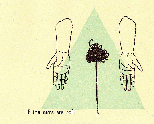 if the arms are soft